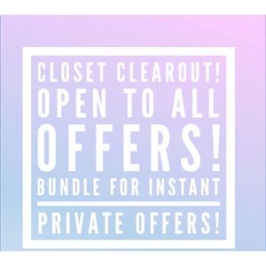 CLOSET CLEAROUT!